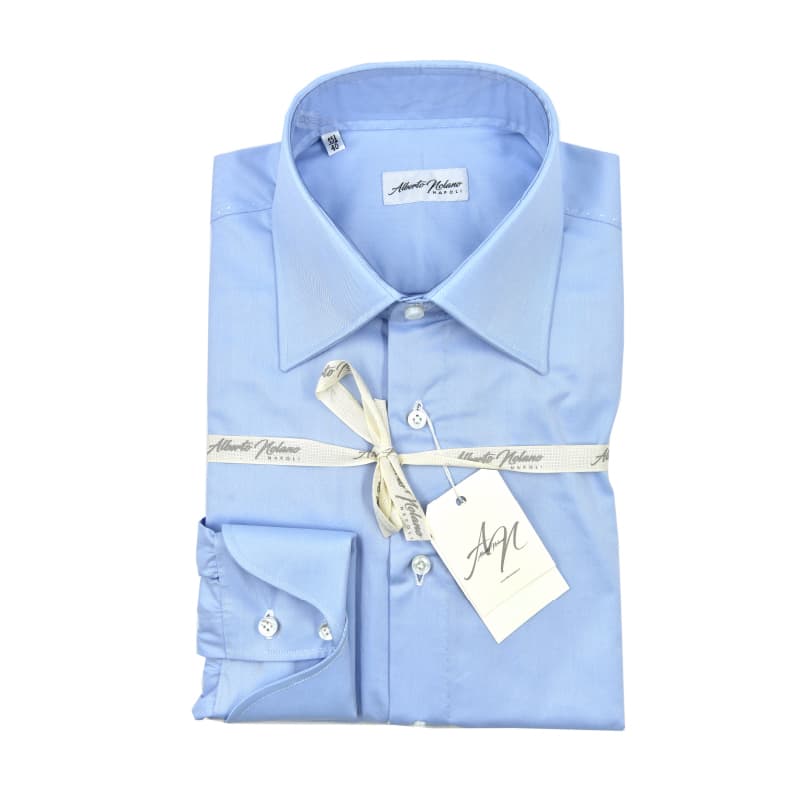 Camicia blu chiaro Twill